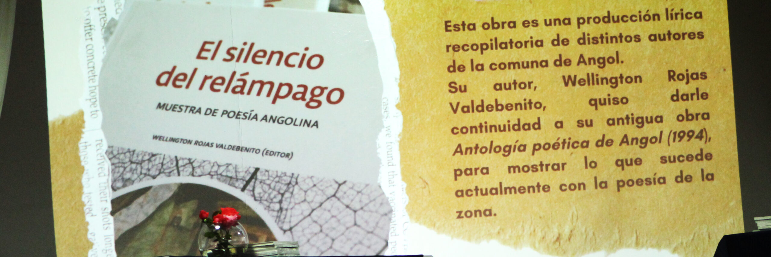 Libro “El silencio del relámpago. Muestra de poesía angolina” fue presentado con tertulia literaria en UFRO campus Angol.